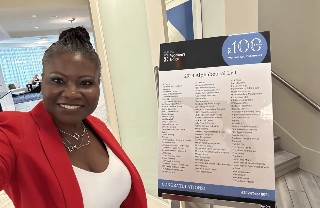 RB Advisory Secures Spot on the Top 100 Women-Led Businesses in Florida List